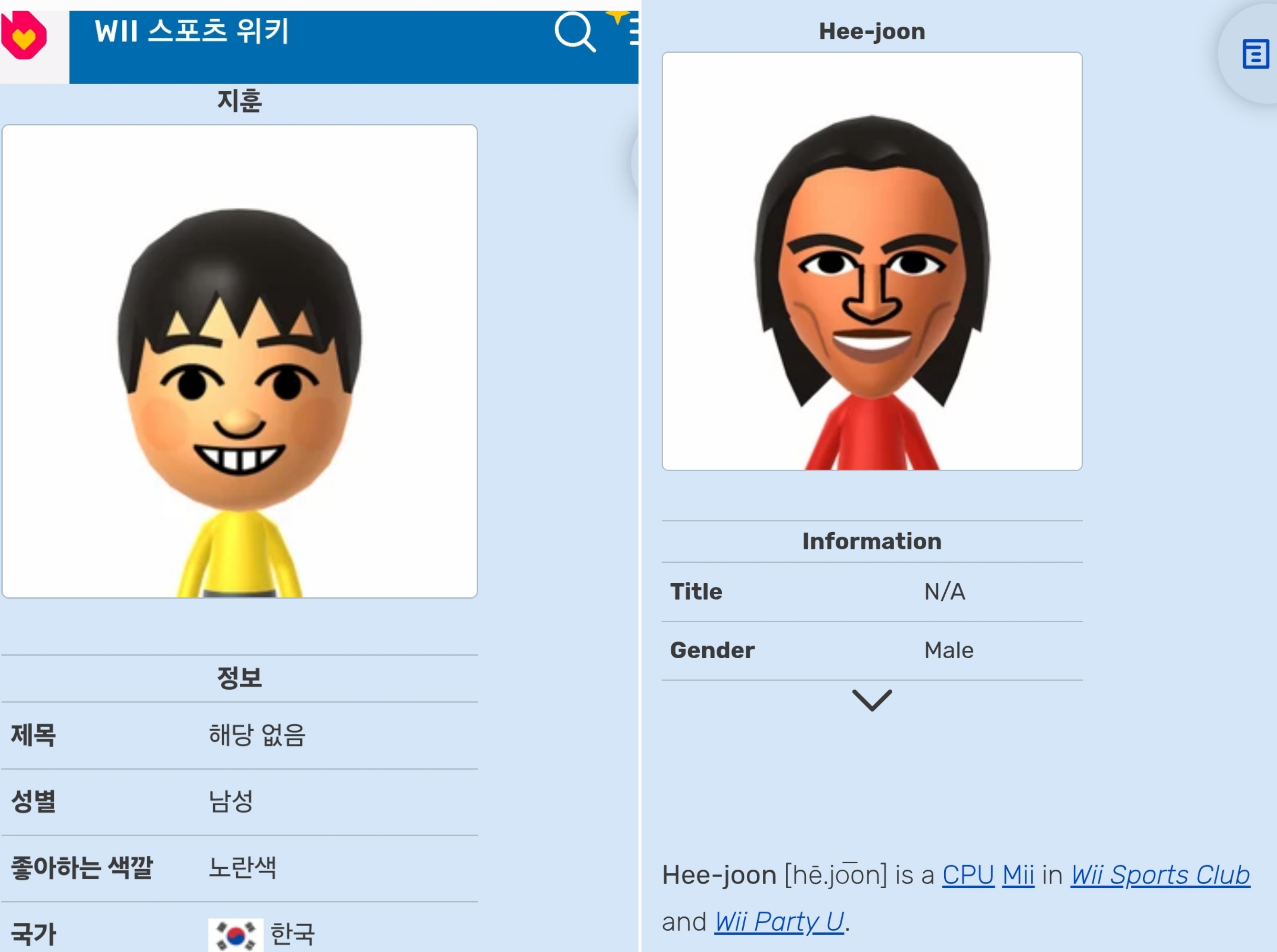 [잡담] 정말 의외로 한국인인 캐릭터… | 인스티즈