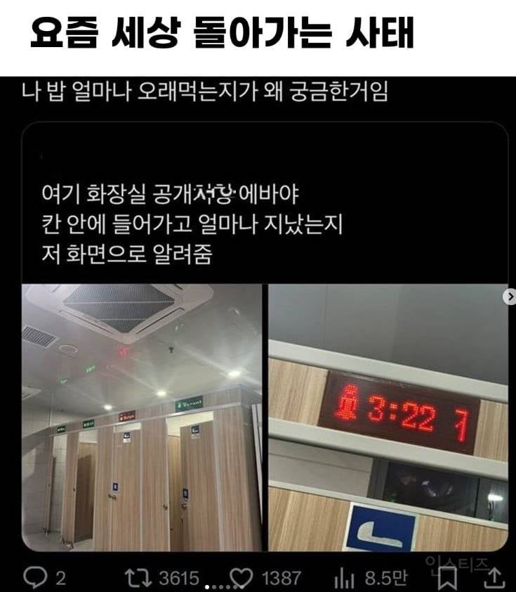 요즘 세상 돌아가는 사태 | 인스티즈