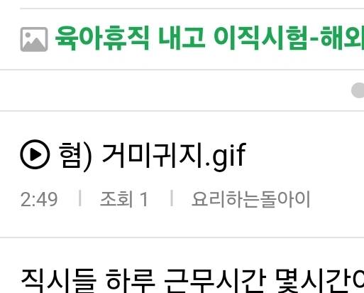 [잡담] 인포에 거미 귀지라는 글 봐줄 익 있어? | 인스티즈