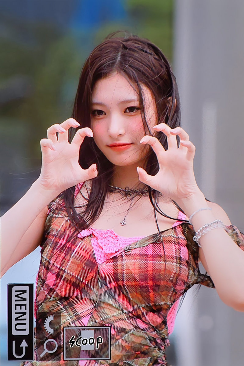 오늘자 강풍 속에서 미팬한 여자아이돌 | 인스티즈