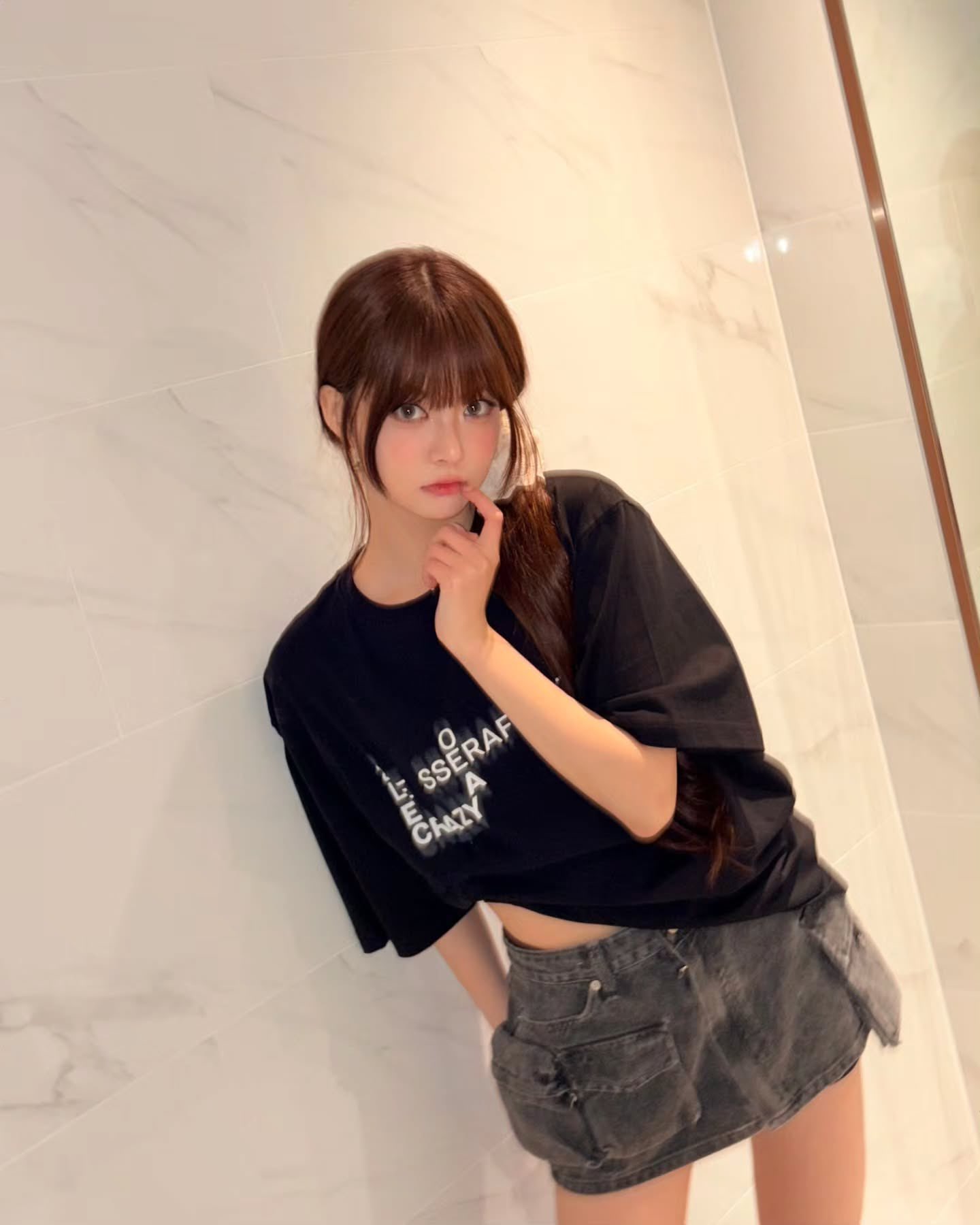 [잡담] 얘들아 은채 단명헤어한거 봐 얼굴미쳤어 | 인스티즈