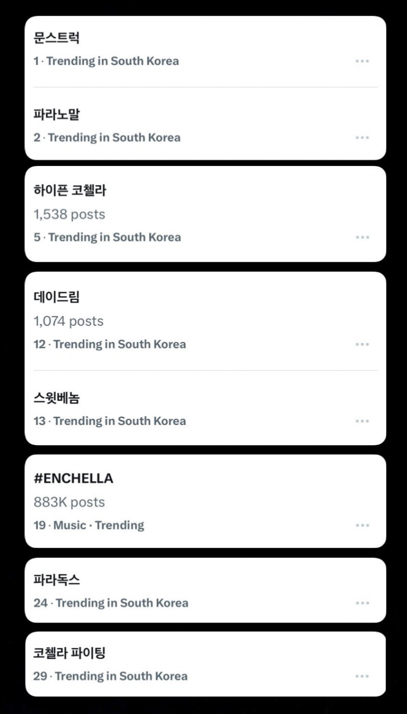 트위터 실트부터 뉴스까지 코첼라 화제성 제대로 보여준 엔하이픈 | 인스티즈