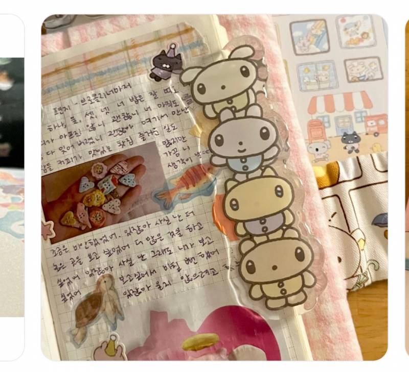 다이어리) [잡담] 수수 작가님 아크릴 집게 사려는데 가로세로 뭐가 나을깜 | 인스티즈