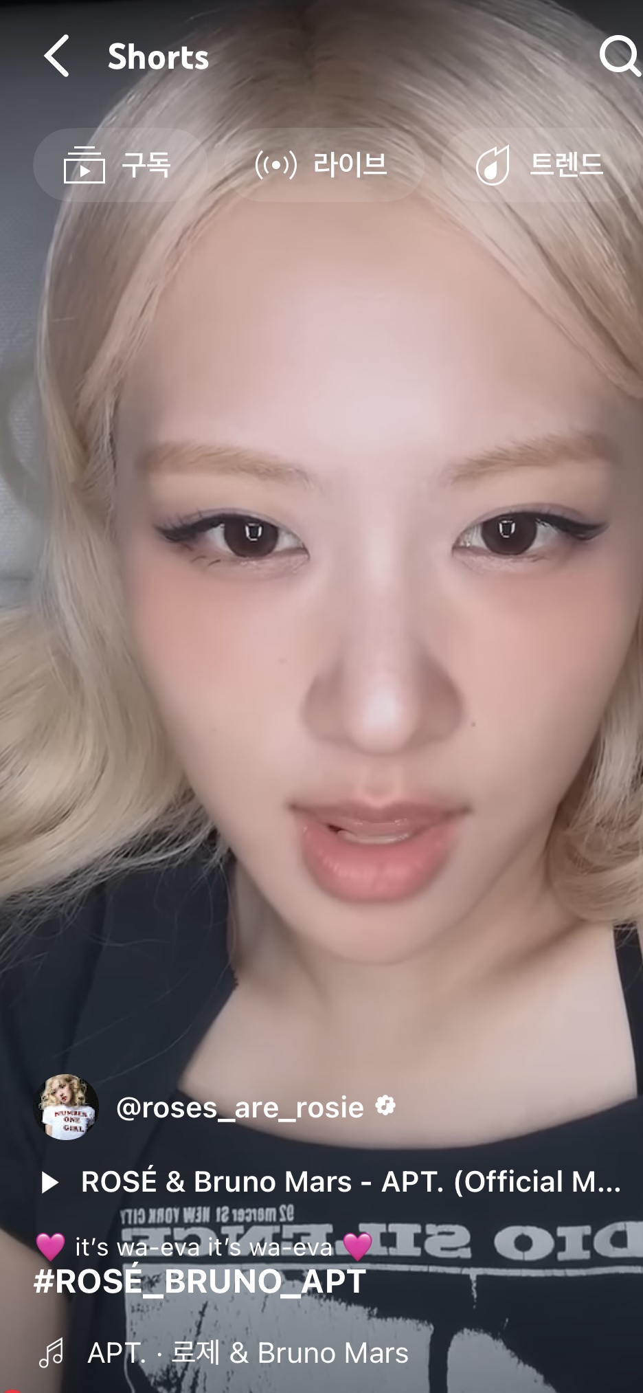 [잡담] 로제 이 메이크업 색 있잖아 | 인스티즈