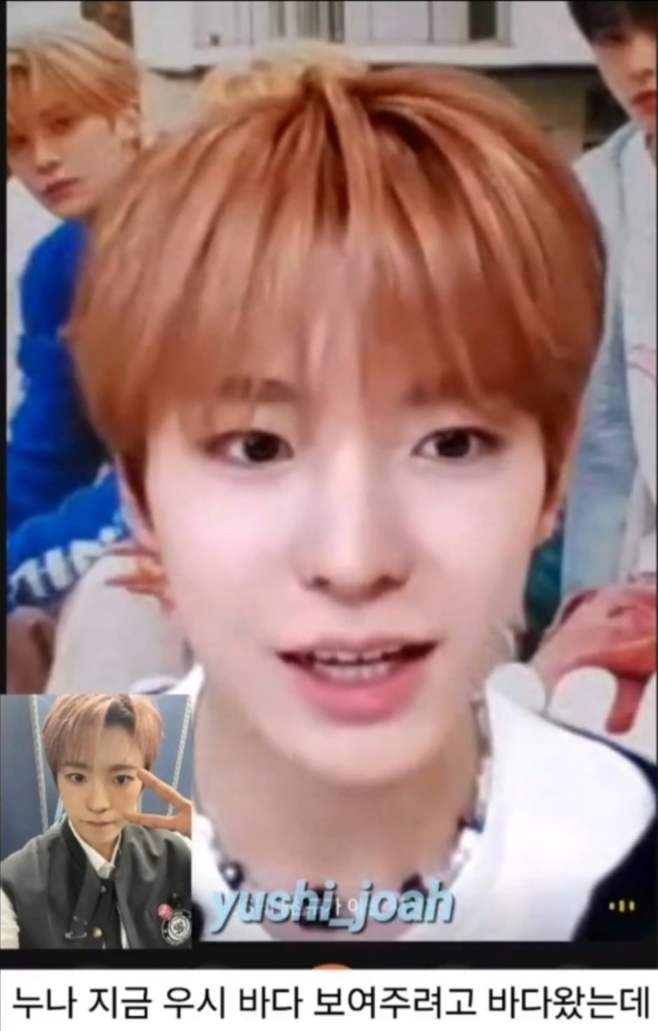 [마플] NCT 위시 유우시 바다 영통 논란 | 인스티즈