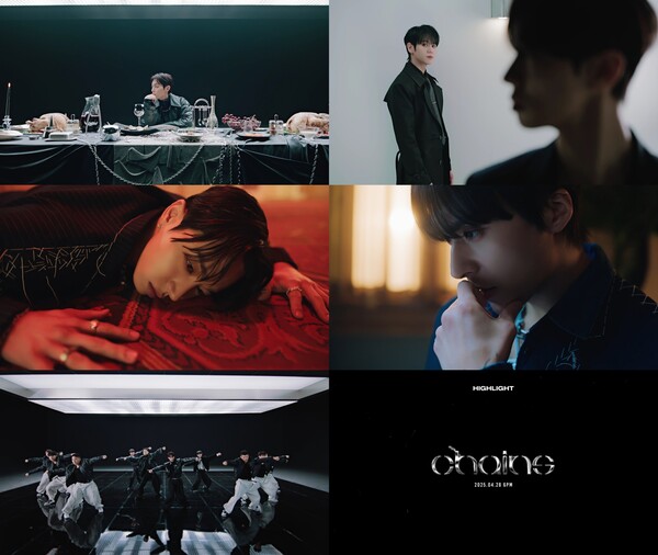 [정보/소식] 하이라이트, 이기광 작사·작곡 타이틀곡 'Chains' MV 티저 공개 | 인스티즈