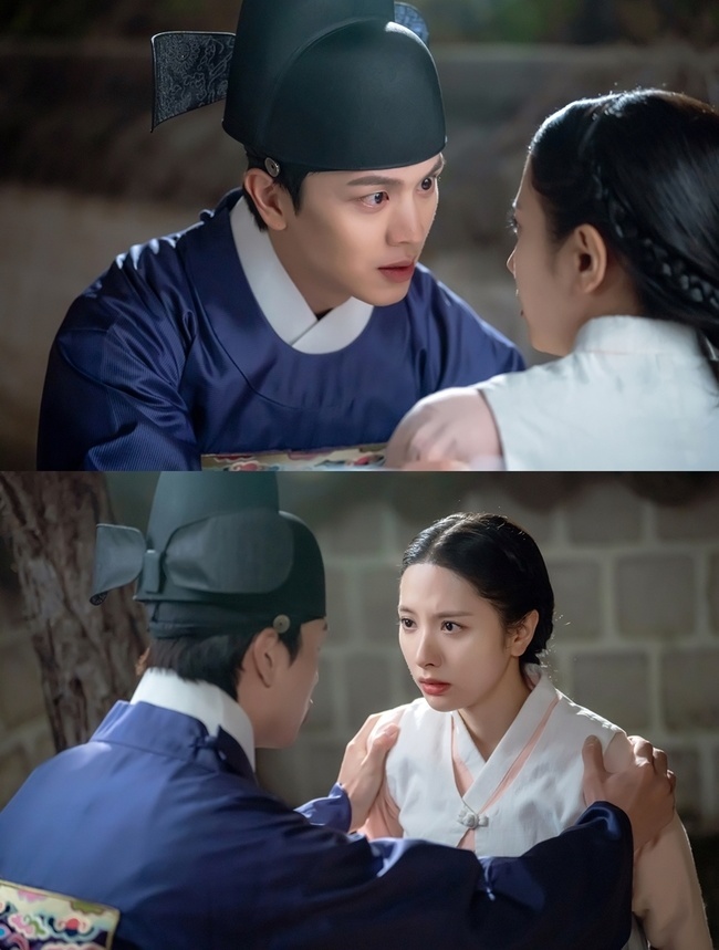 [정보/소식] '귀궁' 육성재-김지연, 으슥한 궐에서 숨죽인 투샷 | 인스티즈