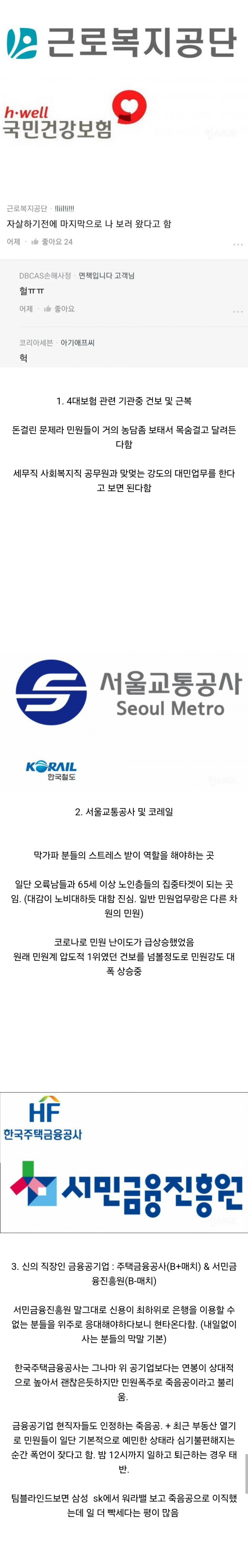 [잡담] 근로복지공단 민원이 이렇게 심해?? | 인스티즈