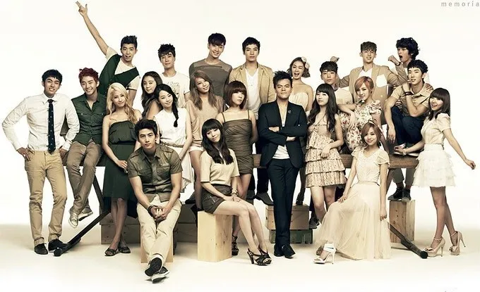 [잡담] JYP Nation 공식 단체 사진이 11년전, 콘서트가 9년전이래.. | 인스티즈