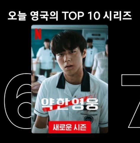 [정보/소식] 생각보다 더 대박난거 같은 <약한영웅 시즌2>..jpg | 인스티즈
