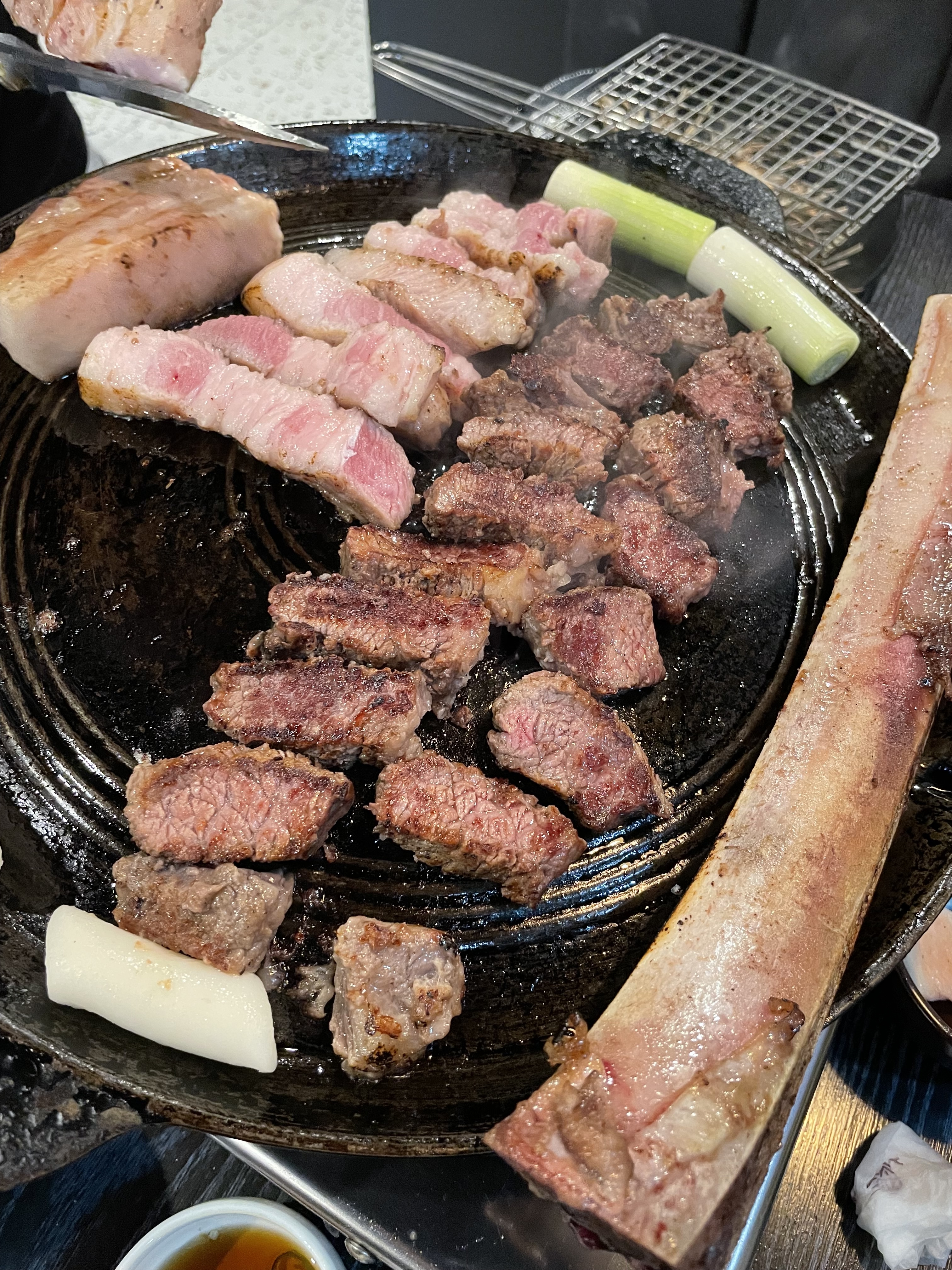 [잡담] 어제 저녁으로 먹었던 우대갈비+삼겹살 | 인스티즈