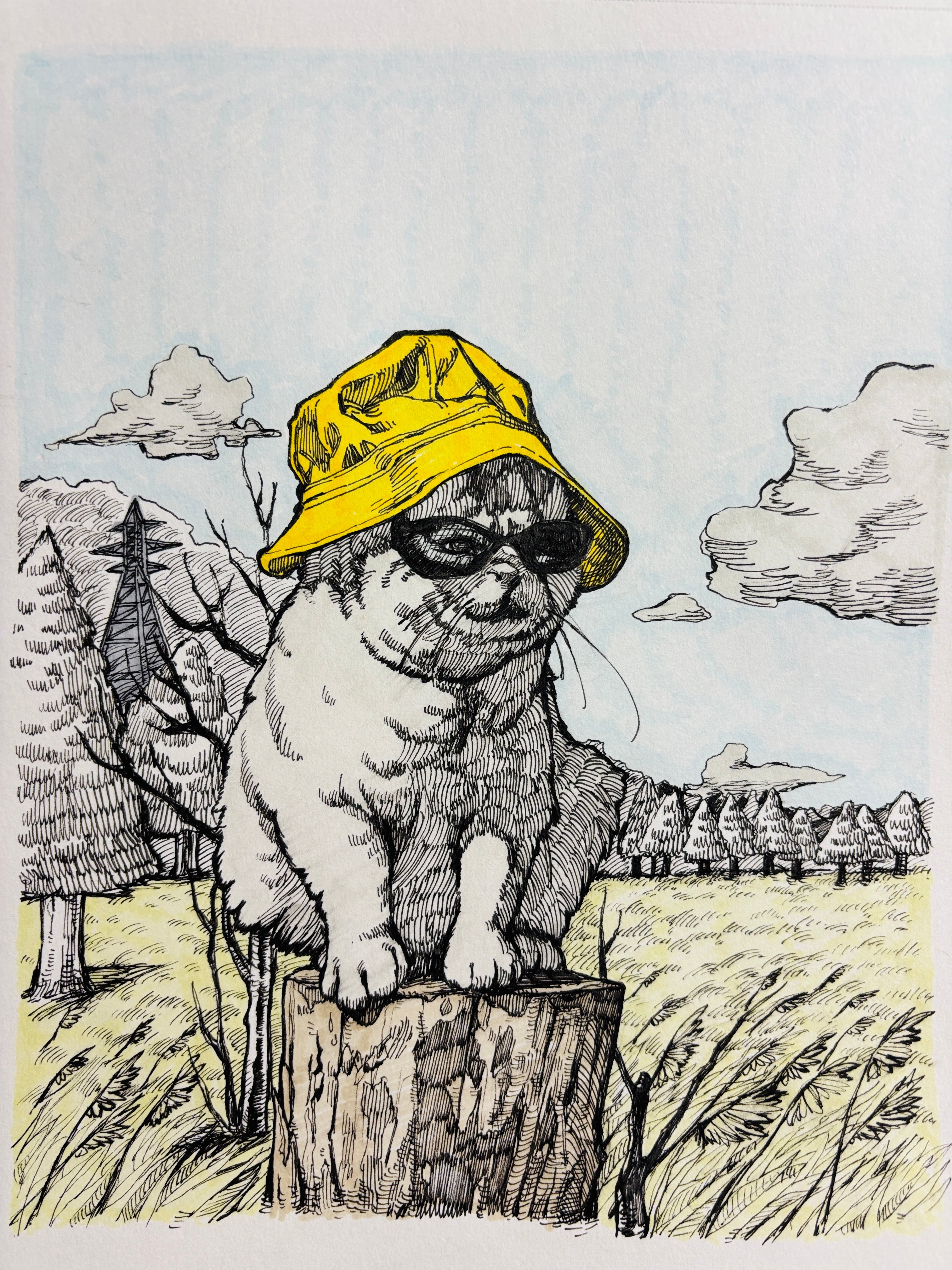 [잡담] 고양이 그렸다냥 | 인스티즈