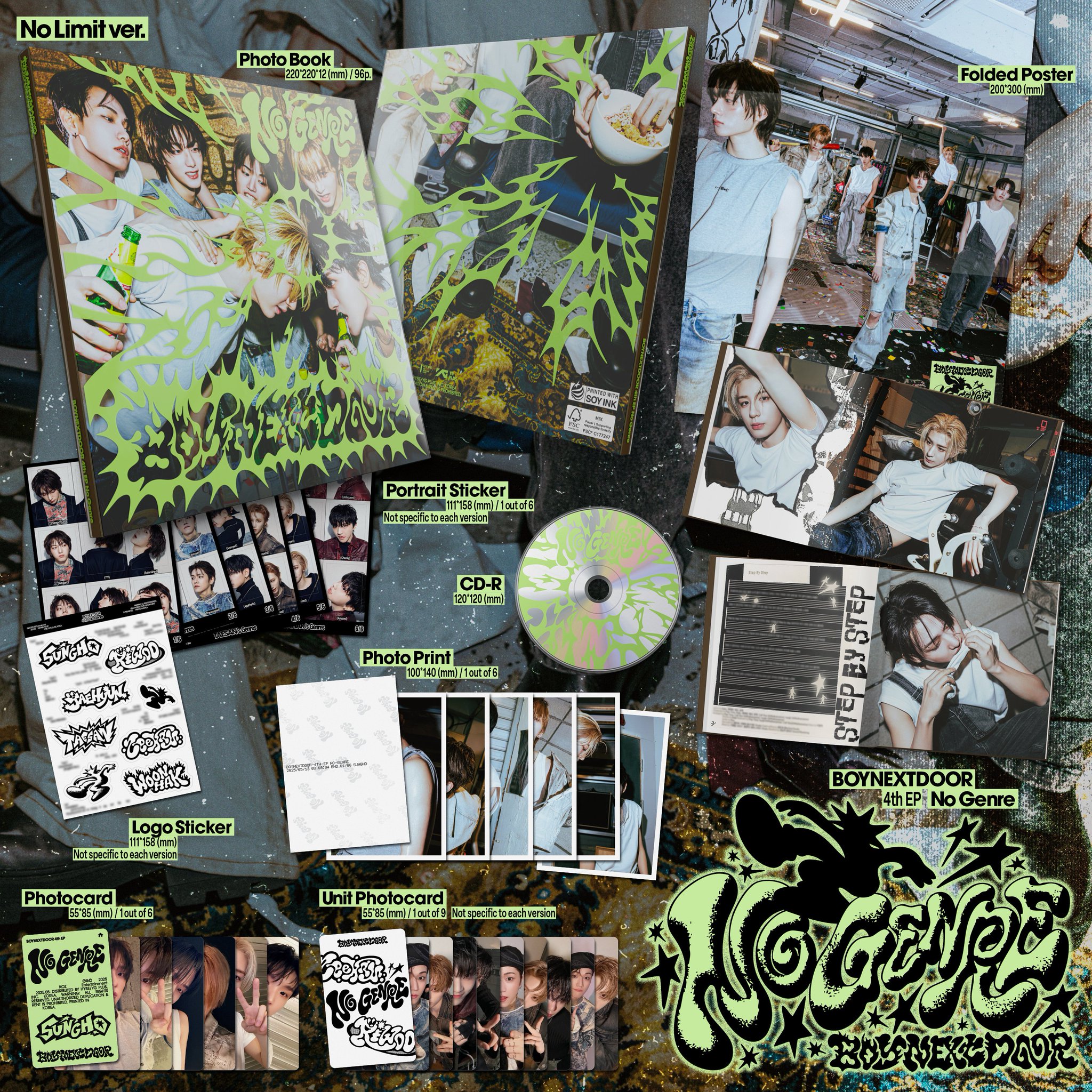 [정보/소식] 보넥도 4th EP [No Genre] 앨범 상세컷 | 인스티즈