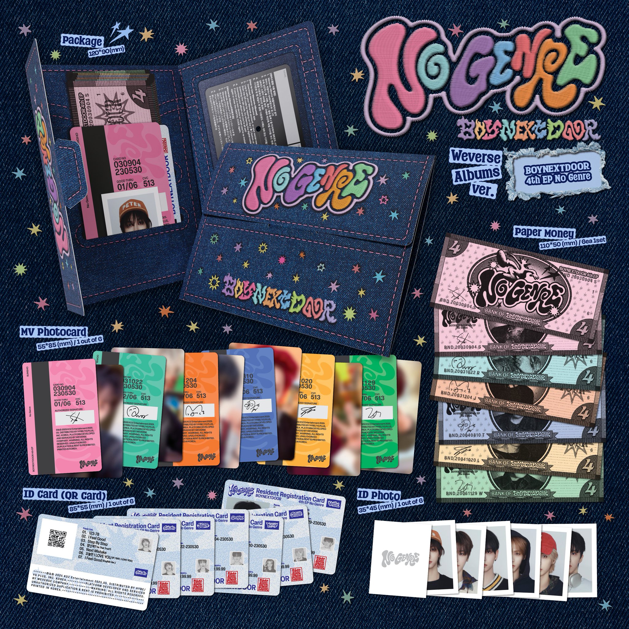 [정보/소식] 보넥도 4th EP [No Genre] 앨범 상세컷 | 인스티즈