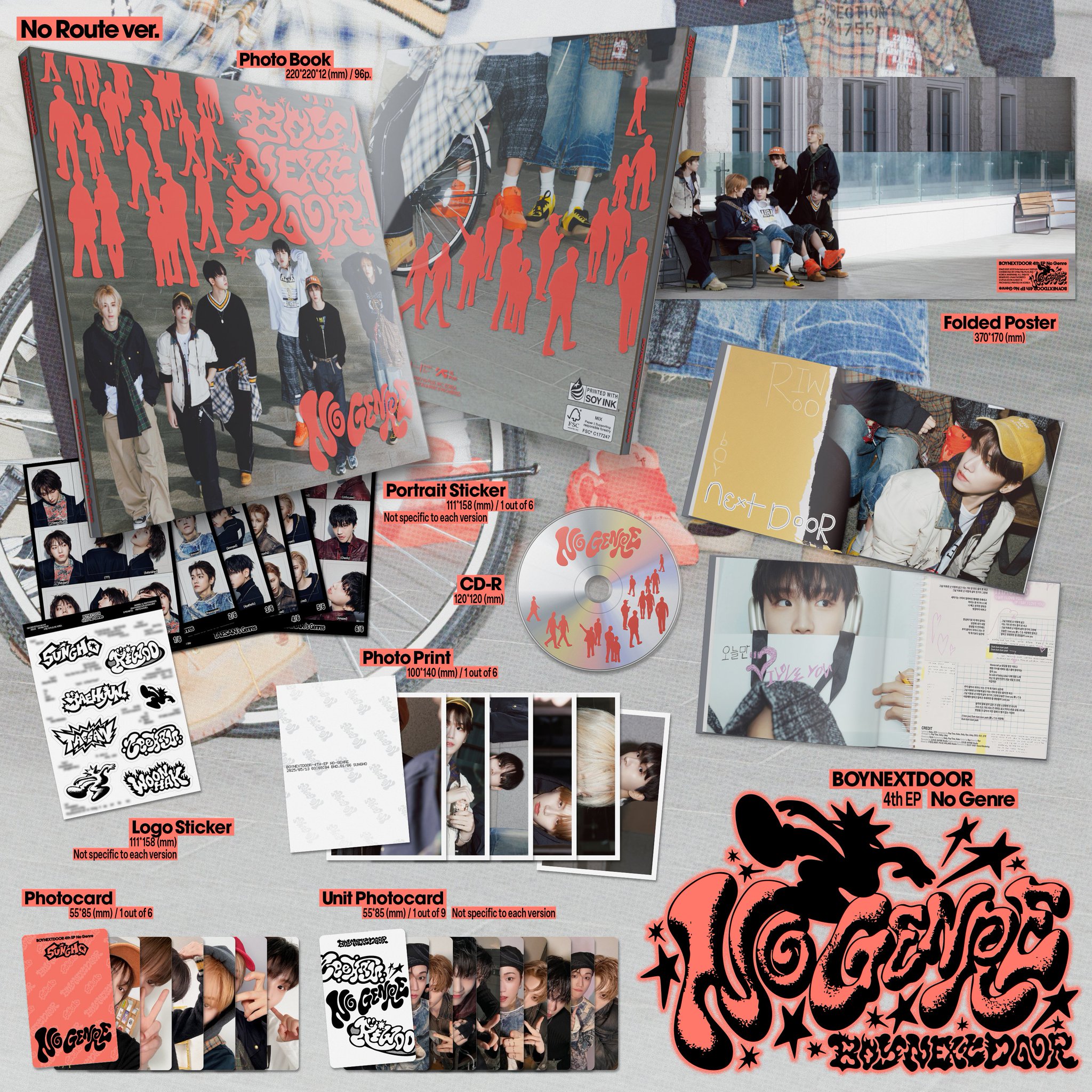 [정보/소식] 보넥도 4th EP [No Genre] 앨범 상세컷 | 인스티즈