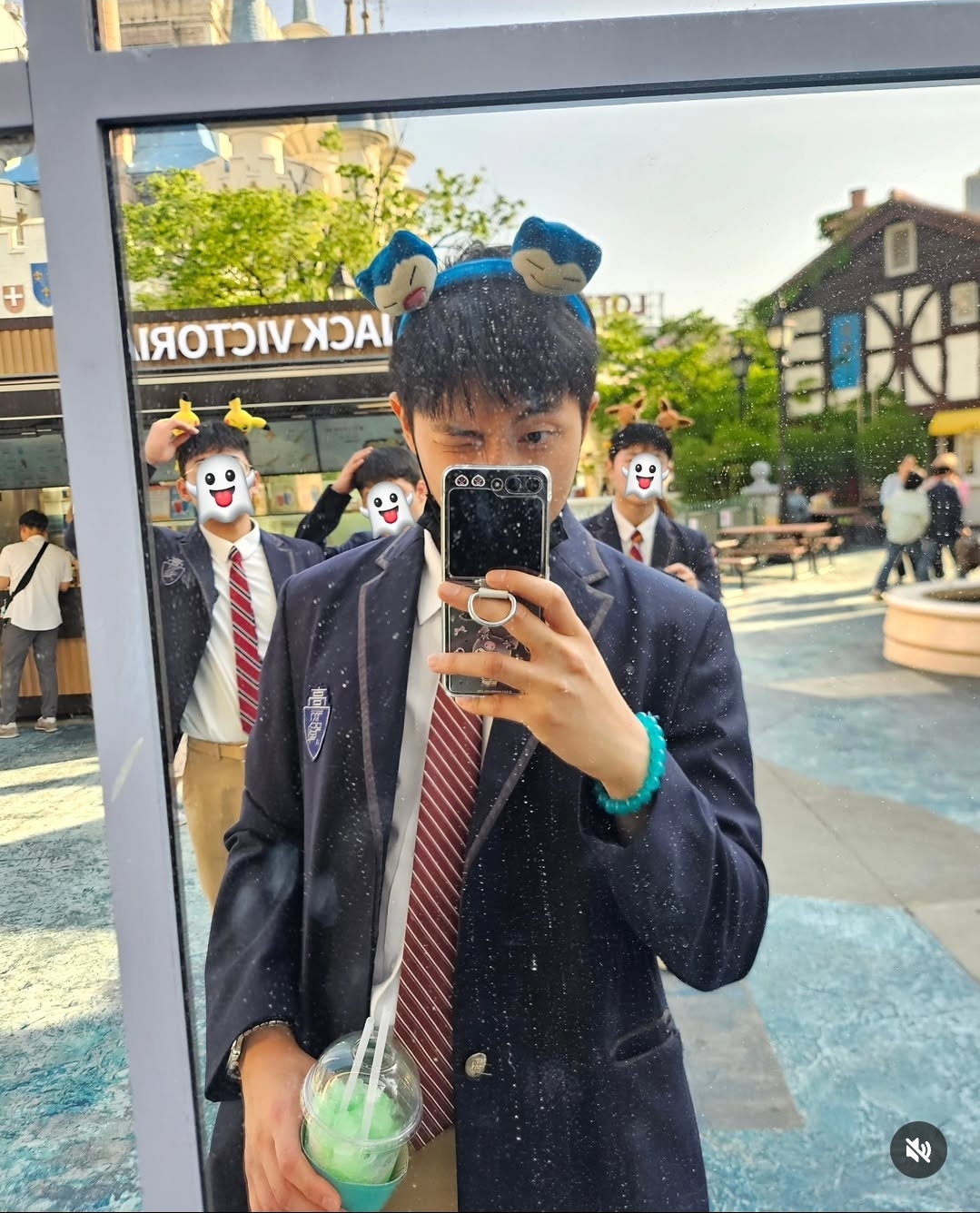 [잡담] 헐 방탄 알엠 교복입고 휴가 나온거봐 | 인스티즈