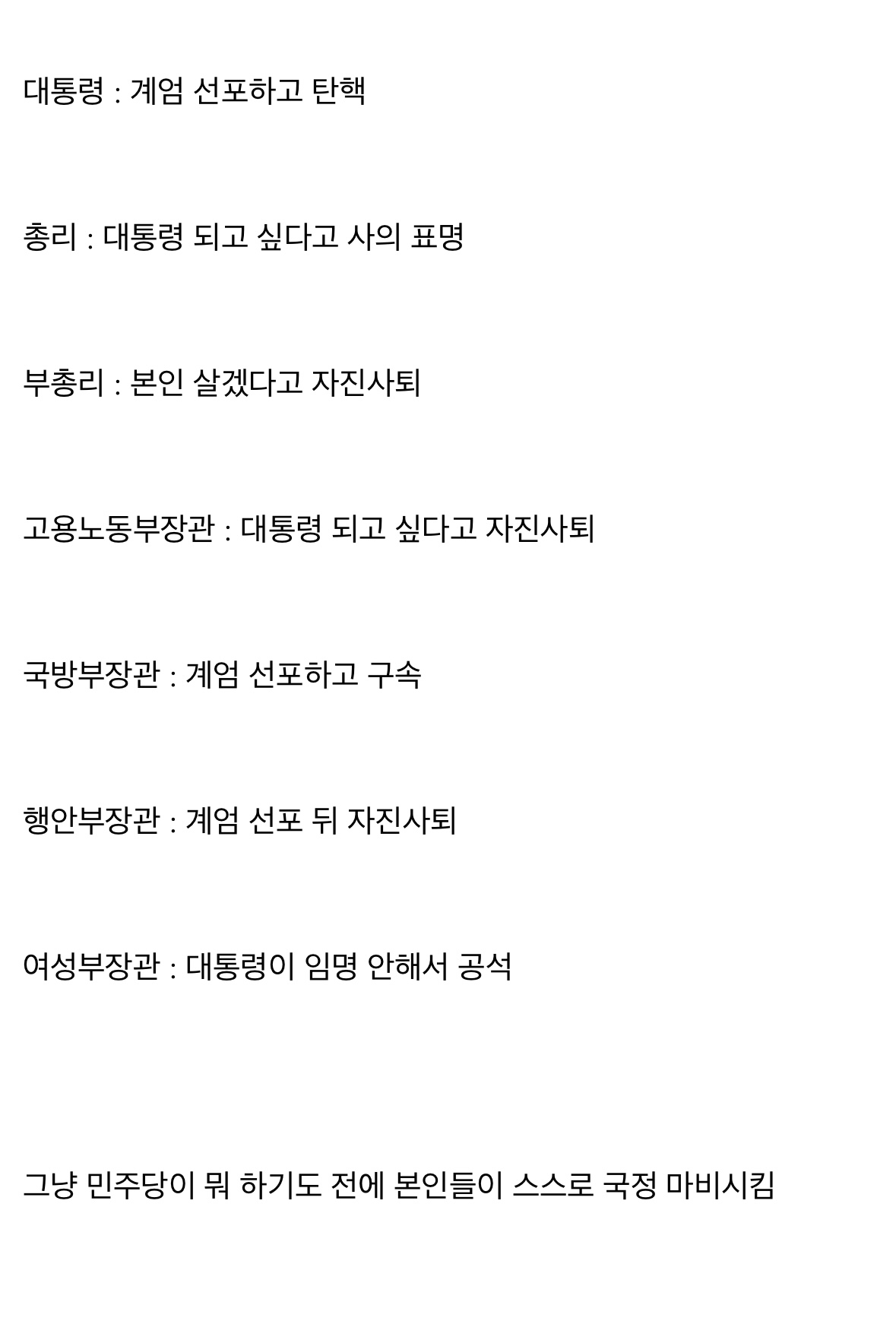 [잡담] 아니 2찍들아 민주당이 탄핵 남발 한게 아니라 | 인스티즈