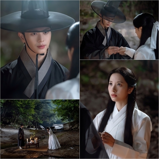 [정보/소식] 육성재 김지연, 으르렁거리더니…달빛 아래 둘만의 언약식 포착(귀궁) | 인스티즈