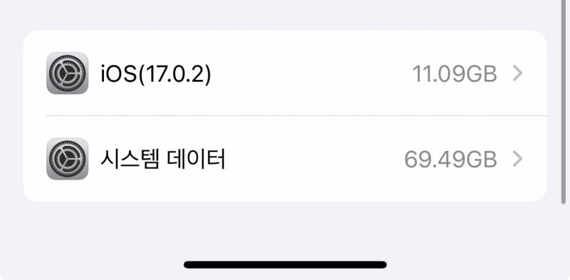 [잡담] 대체 아이폰 시스템 데이터가 뭐야?? | 인스티즈