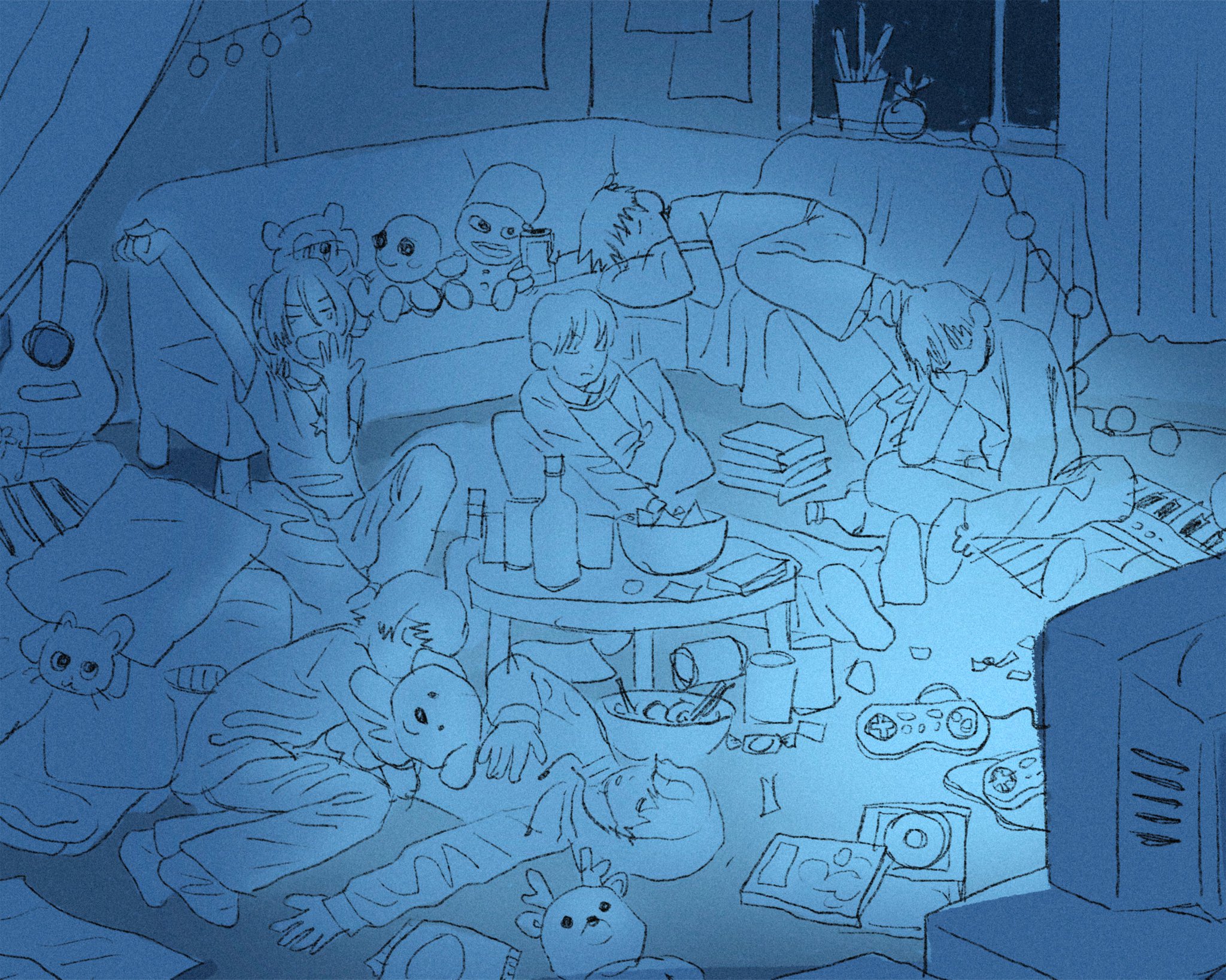 [잡담] 라이즈 Midnight Mirage 캐릭터+애니 컨포 분위기 되게 몽글해,,🥹 | 인스티즈