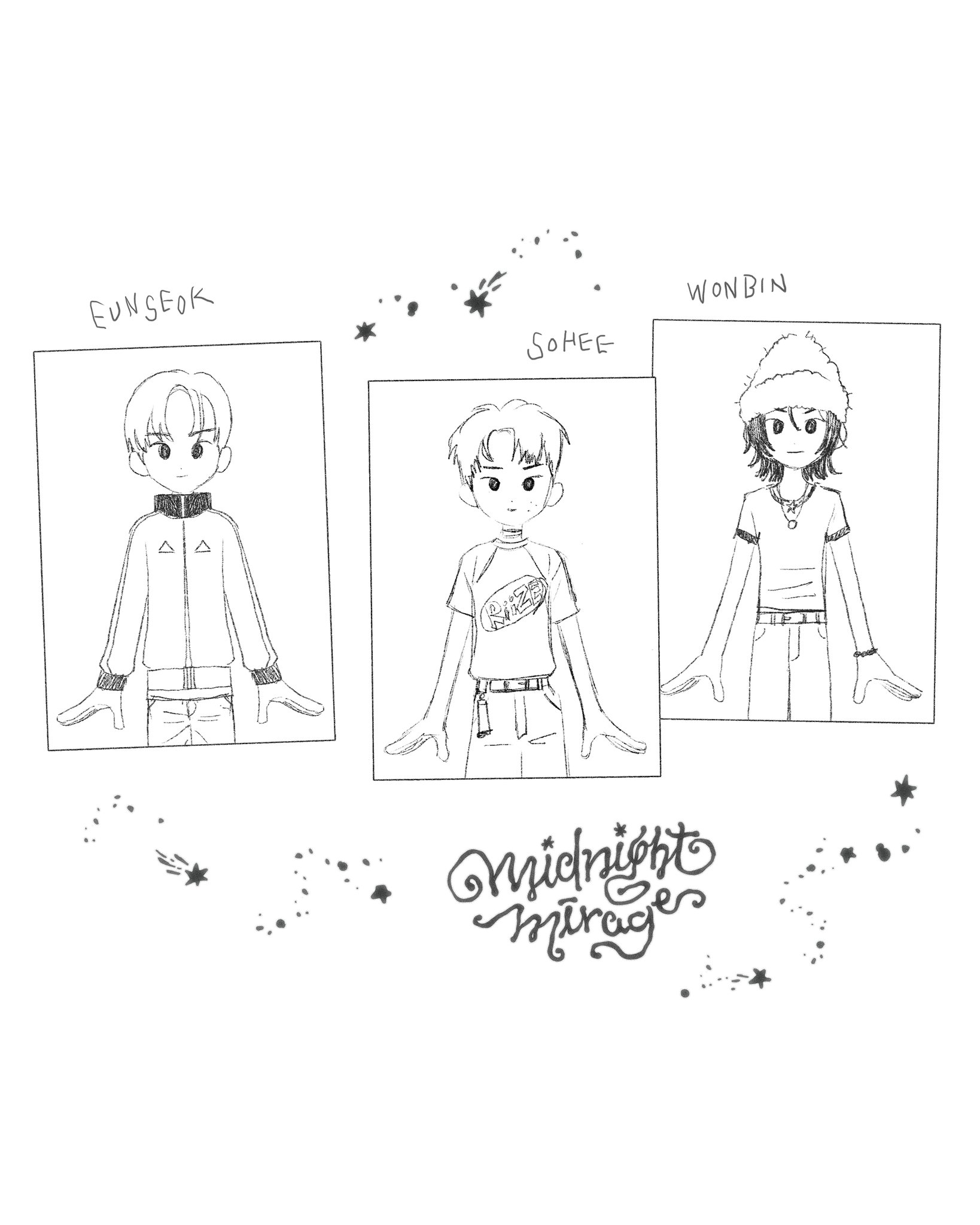 [잡담] 라이즈 Midnight Mirage 캐릭터+애니 컨포 분위기 되게 몽글해,,🥹 | 인스티즈