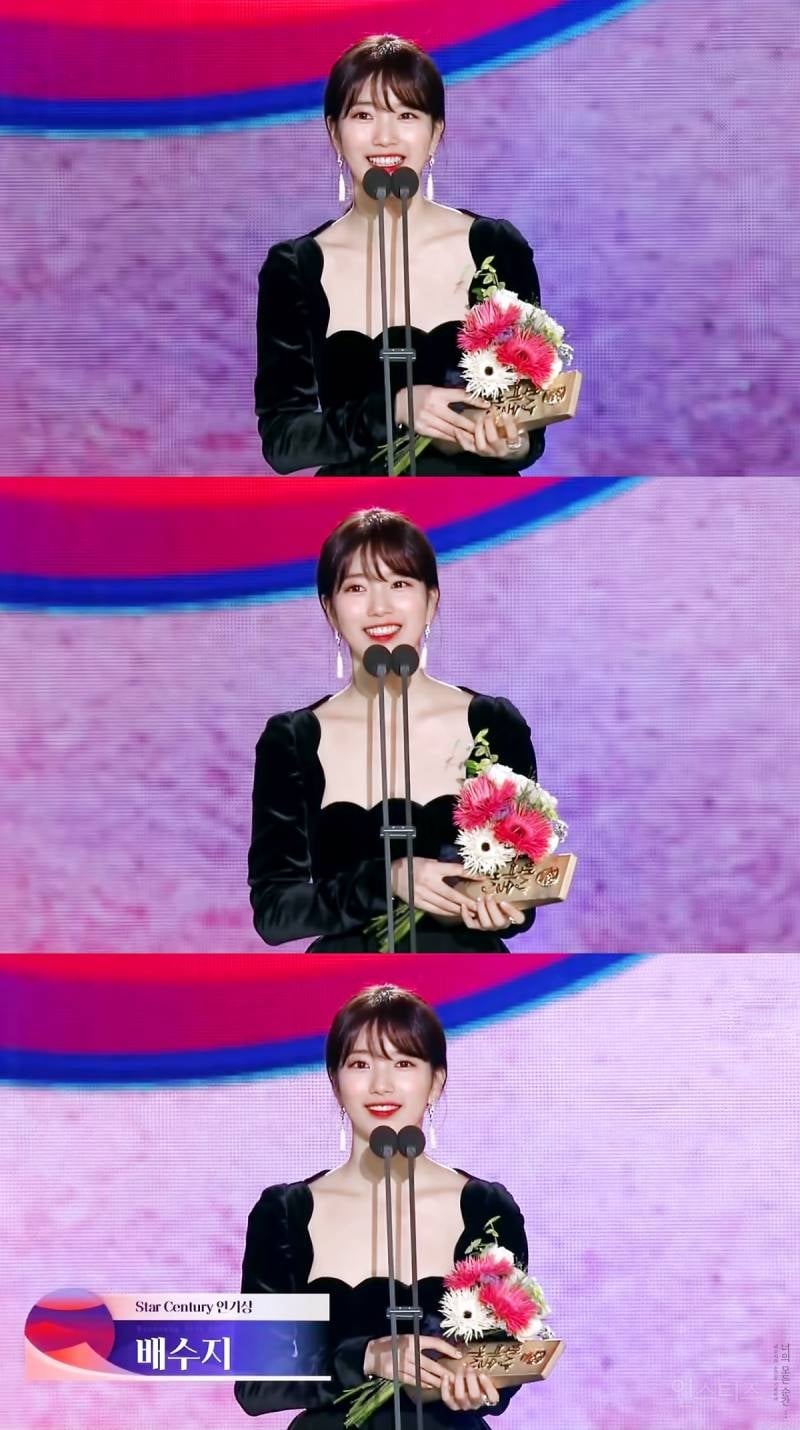 백상예술대상에서만 드레스 무려 21벌 입었다는 수지 드레스 모음 (데이터주의) | 인스티즈