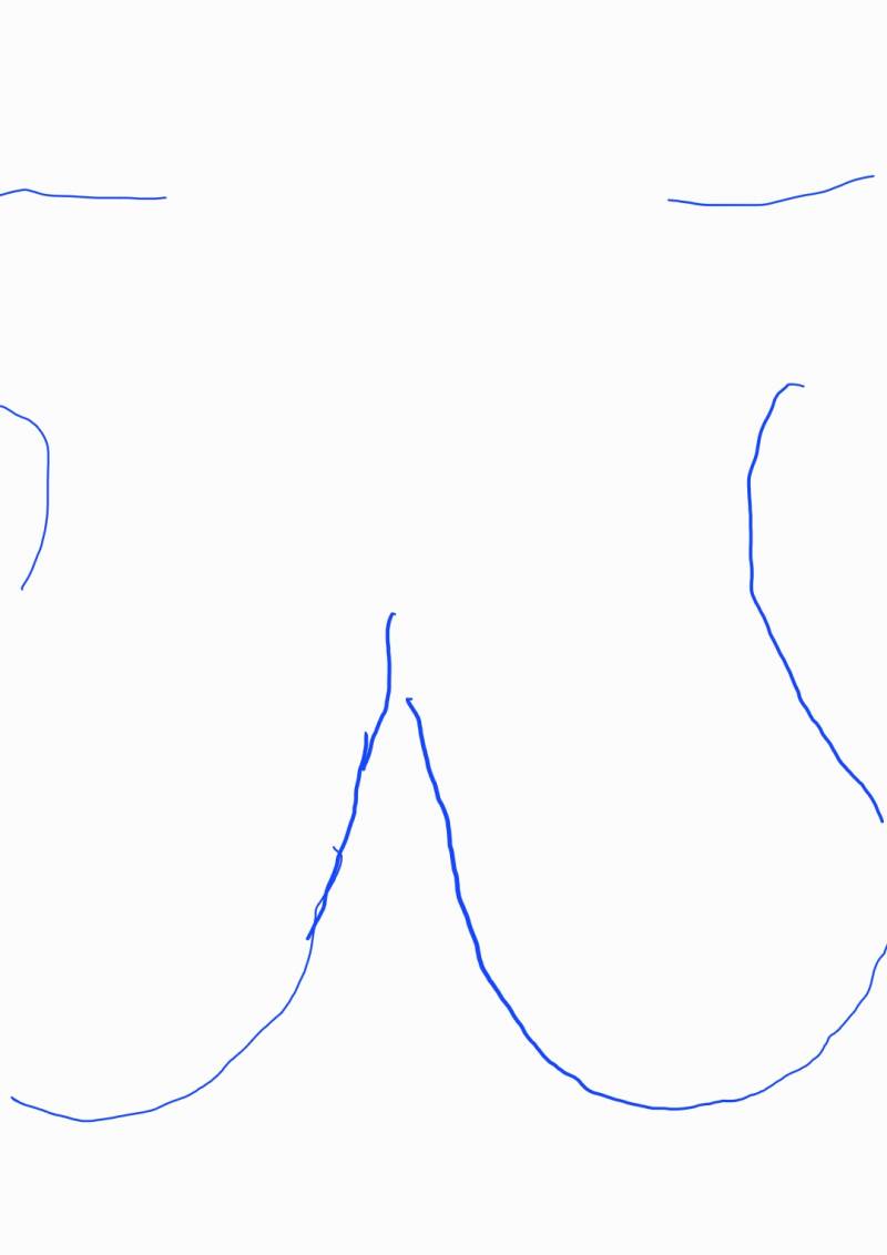 [잡담] 아파서 할일없어서 내 가슴 그려봤다 | 인스티즈