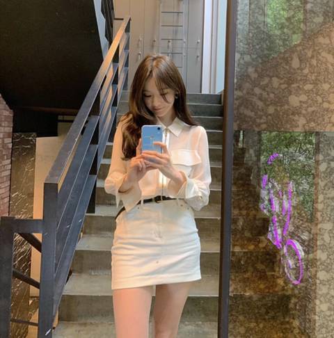 𝙅𝙊𝙉𝙉𝘼 놀랍다는 강민경 사복 변화.JPG | 인스티즈