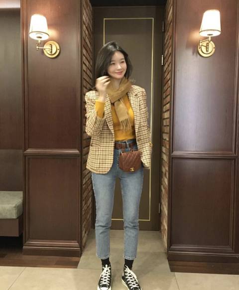 𝙅𝙊𝙉𝙉𝘼 놀랍다는 강민경 사복 변화.JPG | 인스티즈