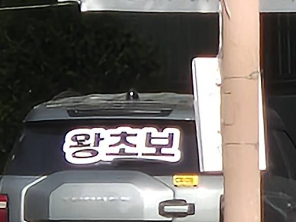 [잡담] 초보운전 스티커 이렇게 붙여도 돼? | 인스티즈