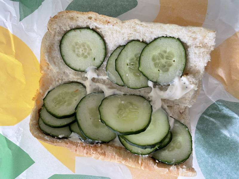 [잡담] 서브웨이 오이샌드위치를 먹었다🥒 | 인스티즈