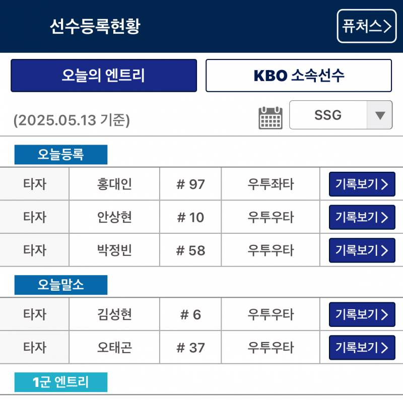 [잡담] 엥 김성현은 왜 말소야?? | 인스티즈