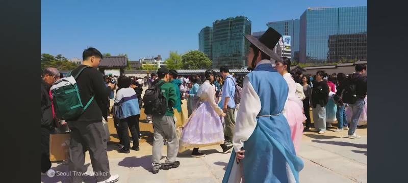 [잡담] 요즘 경복궁에 관광객이 이정도로 많아?ㄷㄷ | 인스티즈