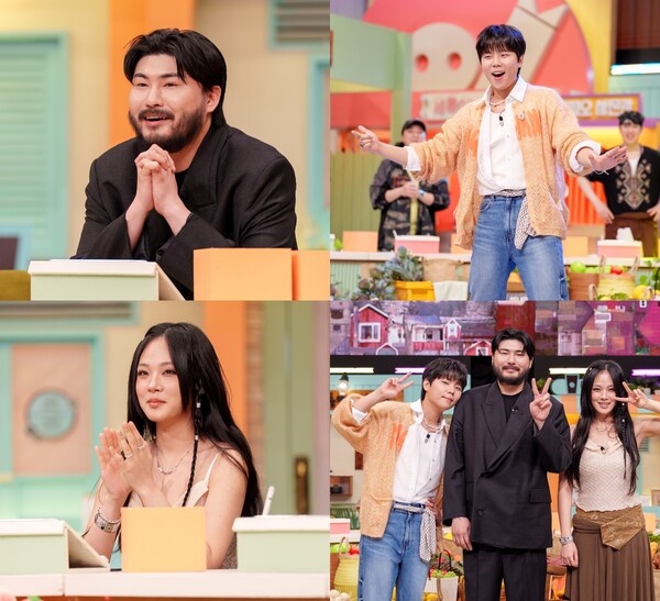 [잡담] 비비, 트리플에스 노래 나오자 멘붕('놀라운 토요일') | 인스티즈