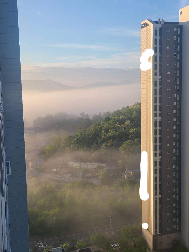 [잡담] 울 동네 지금 하늘 봐봐 산신령 나타날듯 | 인스티즈