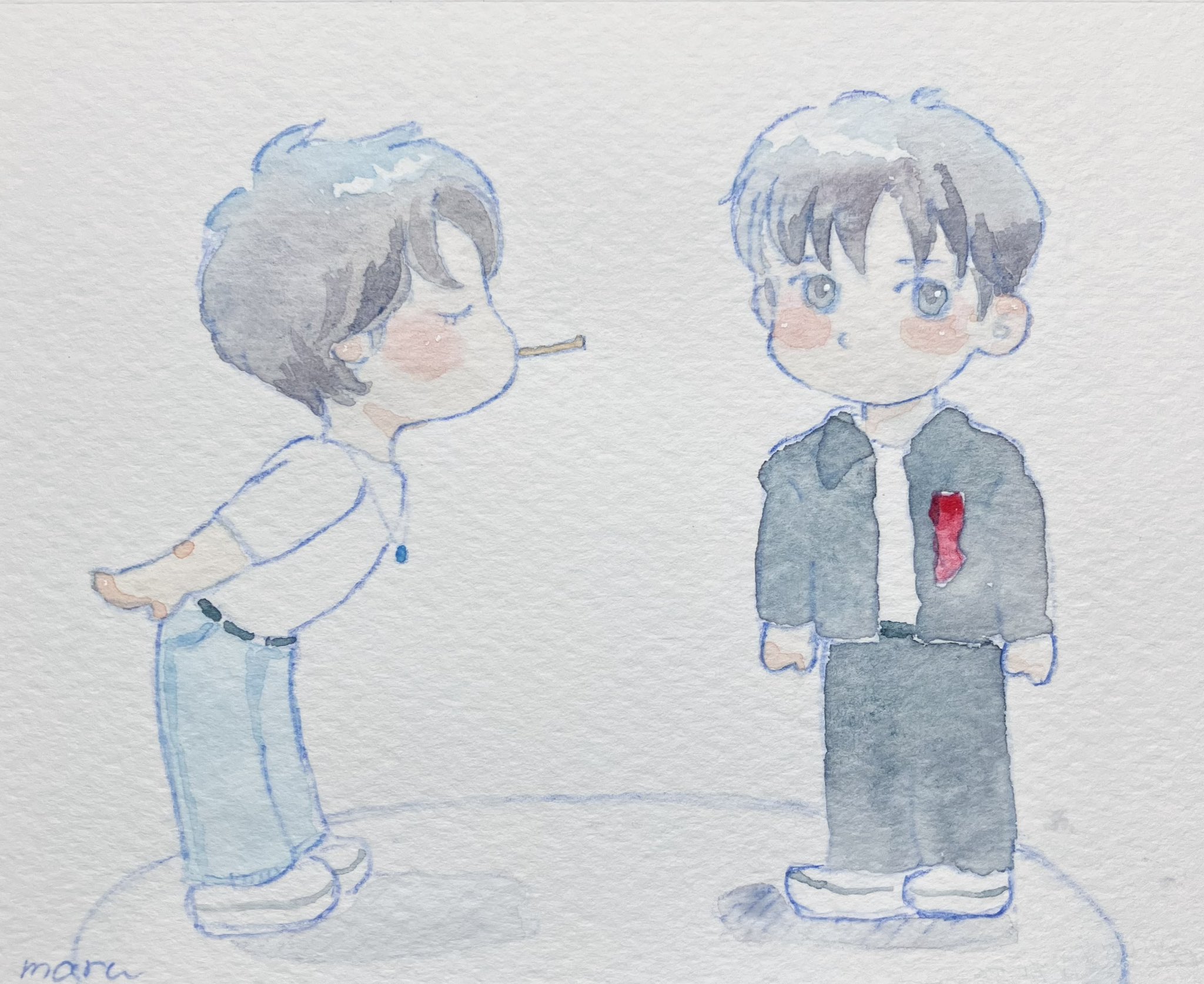 [잡담] 우뿌즈 빼빼로 팬아트인데 | 인스티즈