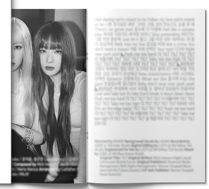 [정보/소식] 레드벨벳 슬기 아이린 앨범 가사 | 인스티즈