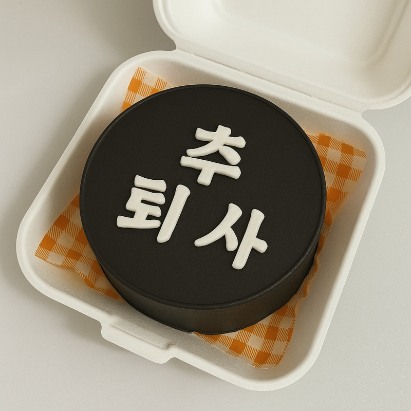 [잡담] 친구 퇴사케이크 마지막으로 골라줄 사람.......🥹 | 인스티즈