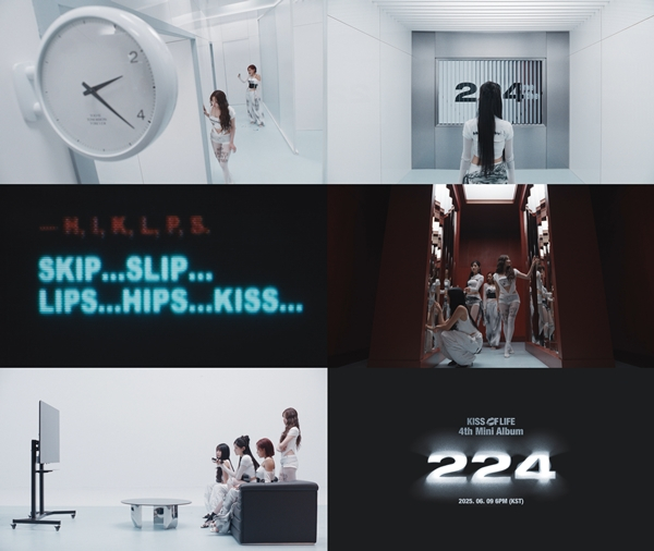 [잡담] 키스오브라이프, 신보 '224' 트레일러 필름 공개 | 인스티즈