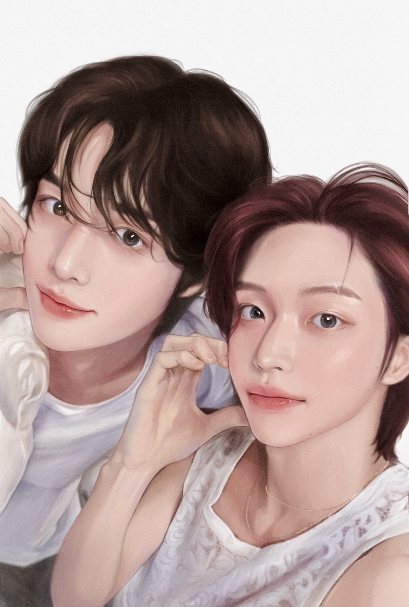 [잡담] 와 내 최차애 그려주신 금손님 그림 볼래? 주어 성찬 원빈 | 인스티즈