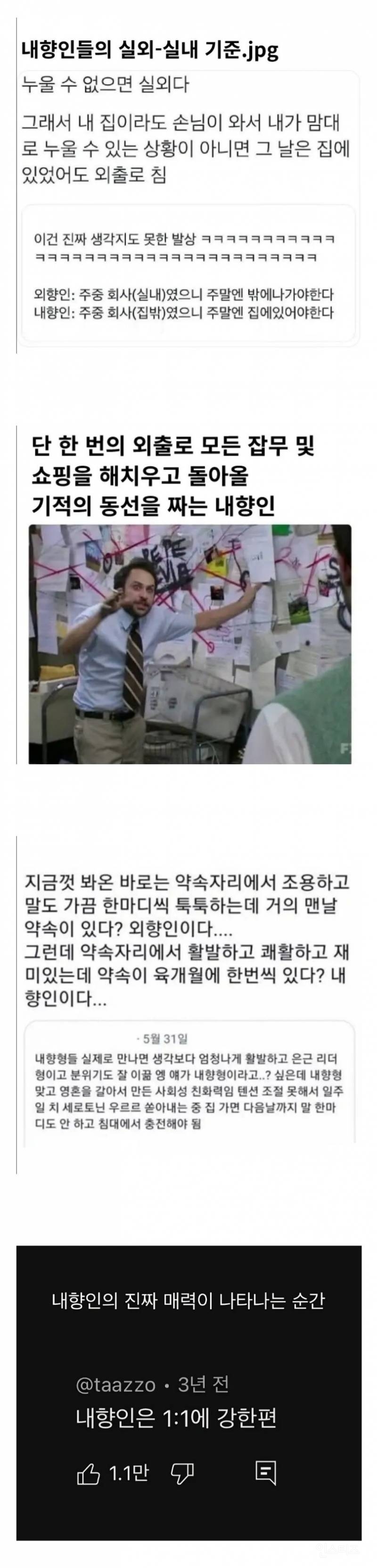 내향인의 실내와 실외를 구분짓는 기준 | 인스티즈