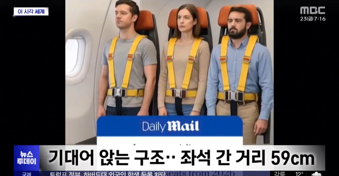 [잡담] 비행기 스탠딩 좌석 나온다는데 | 인스티즈