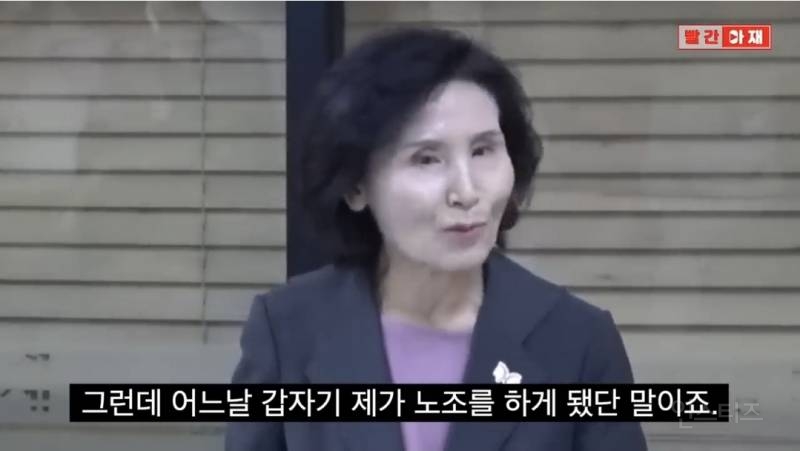 김문수 배우자가 생각하는 노조:과격하고 쎄고 못생겼다 | 인스티즈