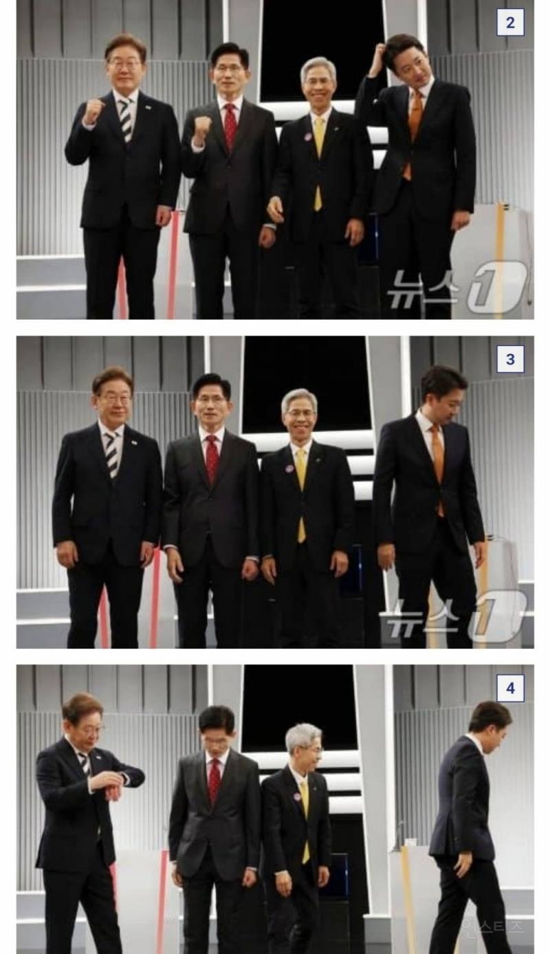 대선토론 끝나고 감정 주체 못하는 이준석 .jpg | 인스티즈