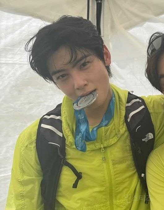 마라톤 1300명중 115위한 차은우.jpg | 인스티즈
