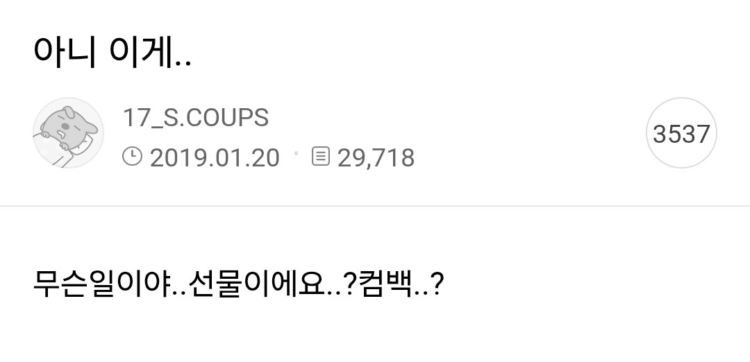 [잡담] 세븐틴캐럿 총괄리더한테 감동인점..🥹 | 인스티즈