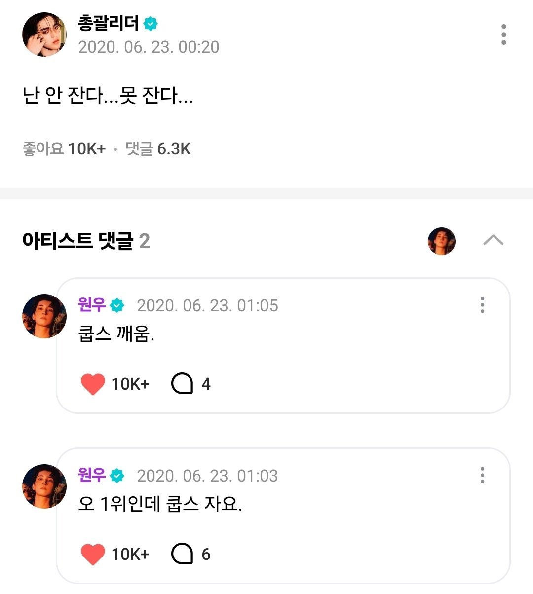 [잡담] 세븐틴캐럿 총괄리더한테 감동인점..🥹 | 인스티즈