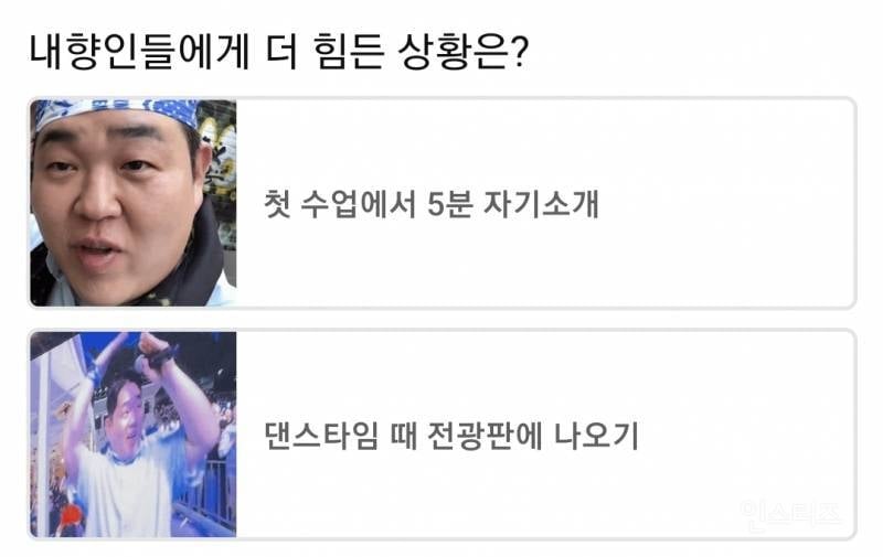 mbti I들 사이에서 50 대 50으로 갈린다는 난제 | 인스티즈