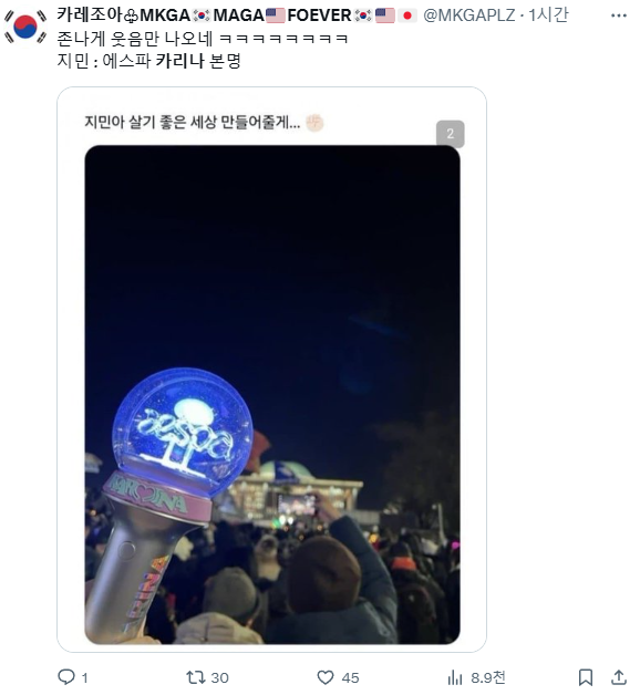 [마플] 카리나 정치 연관되자마자 이런데 해명안하면 더 심해짐 | 인스티즈