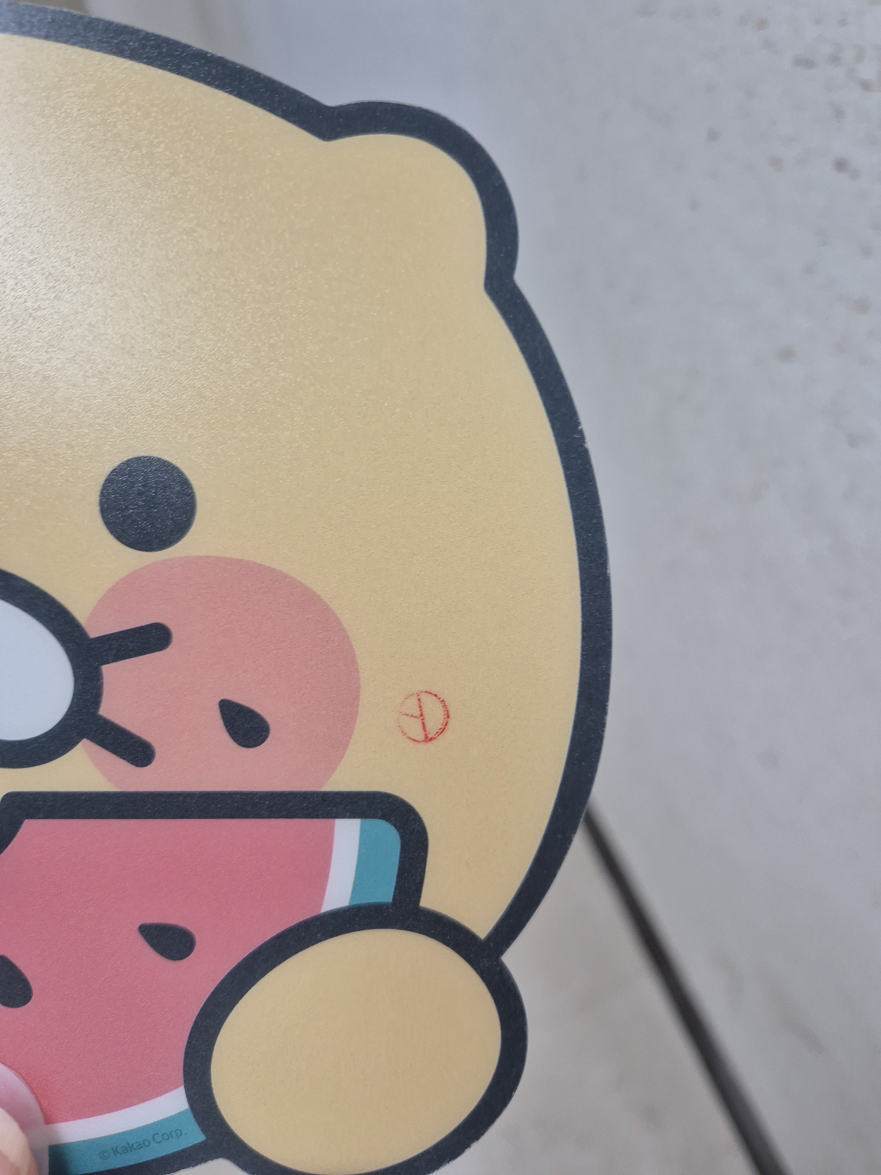 [잡담] 투표 인증용지 못 챙겨서 아쉬운대로 춘식이에... | 인스티즈